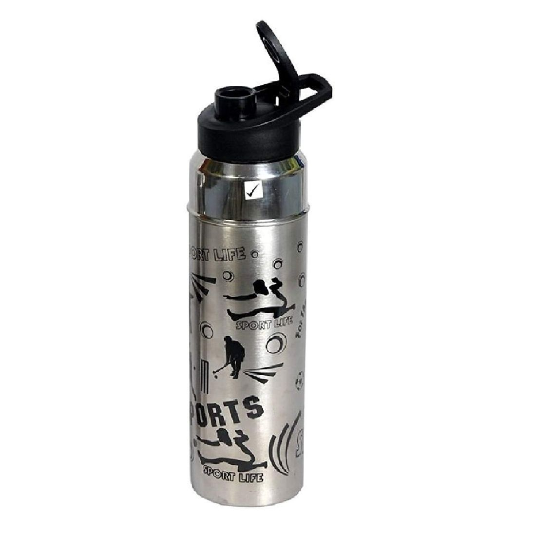 Stainless Steel Copper Jug 2000 ML For Drinking Water With 1 Steel Bottle and 1 Steel Copper Glass 350 ML Water Storage