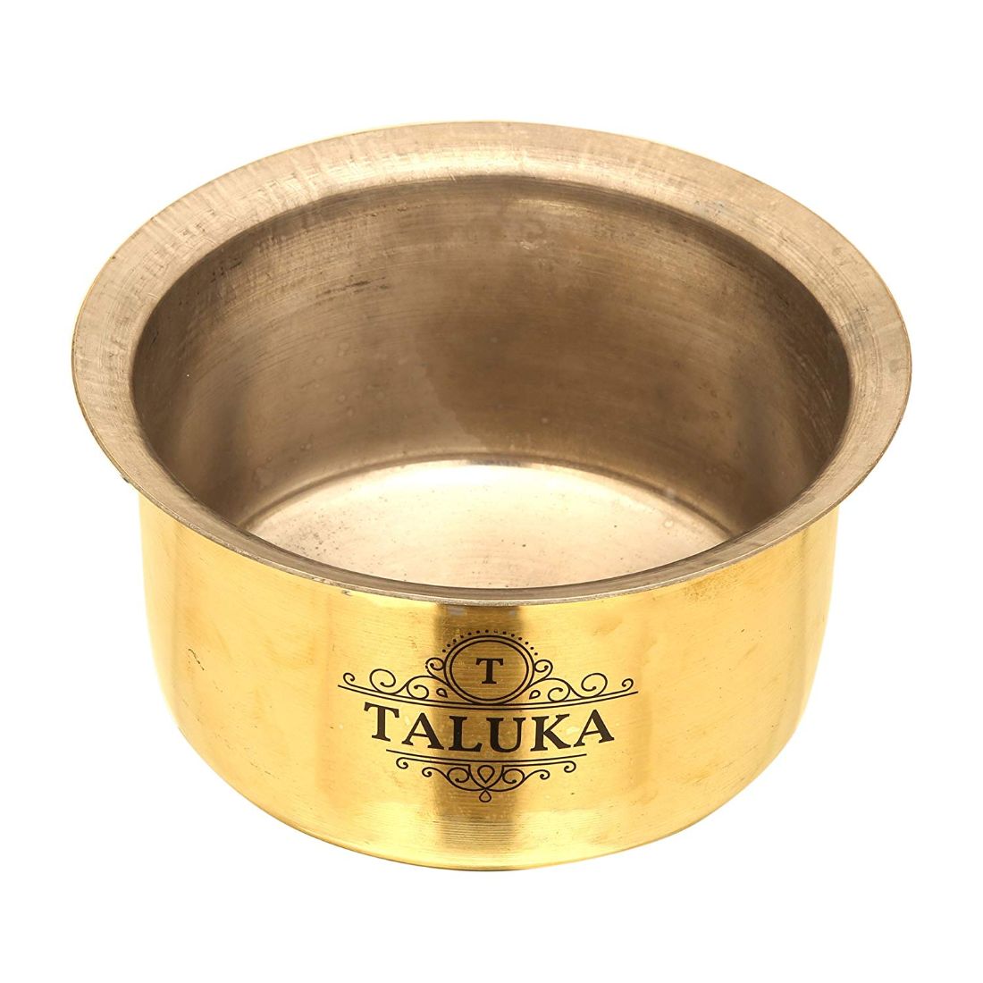 Handmade Brass Nickel Plated Tope Topia / Patila Bhaguna Cooking Set
