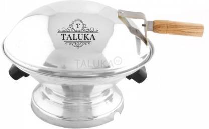 Taluka Aluminum Bati Maker And Tandoor Baking Oven, 22 Cm X 17 Cm X 30 Cm, 1 Piece, Silver Gas Tandoor, Barbecue Grill Food Steamer  (Silver)