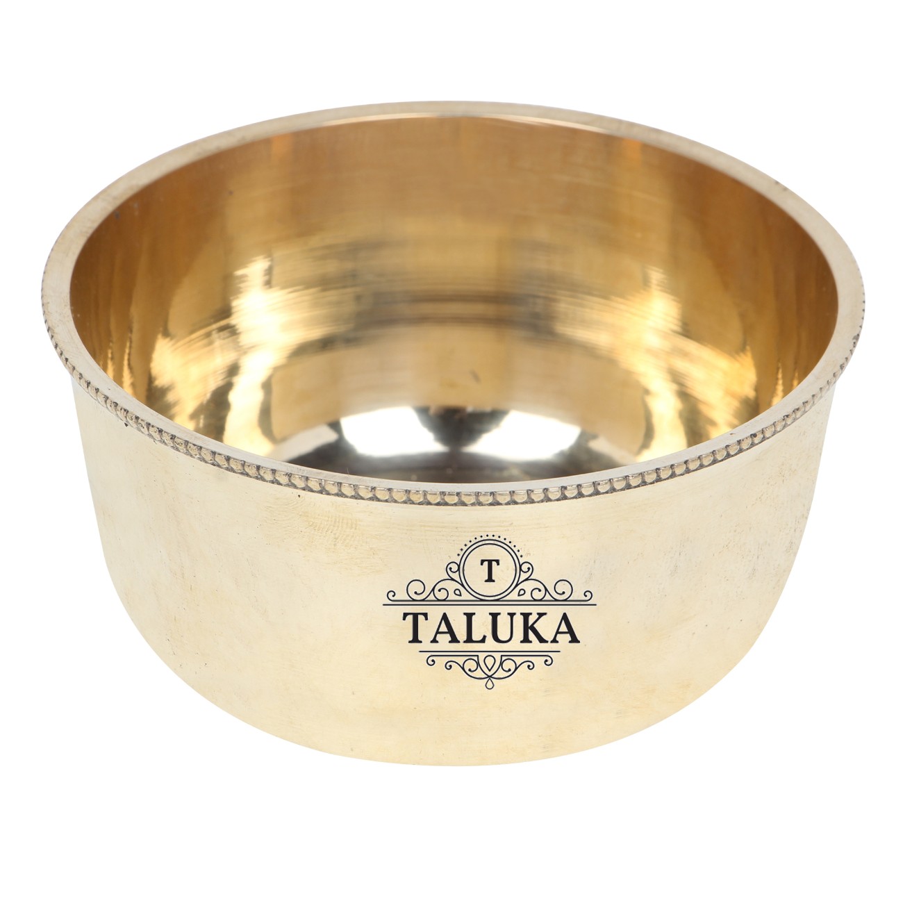 Brass Top Ring Design Serving Bowl Katori For Tableware Restaurant Home Hotel 400 ML