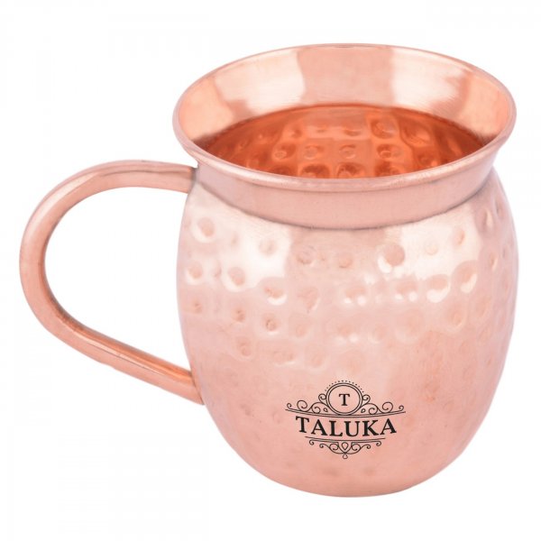 Copper Hammered 530 ML Moscow Mule Wine Beer Mug For Bar Ware Restaurant Home