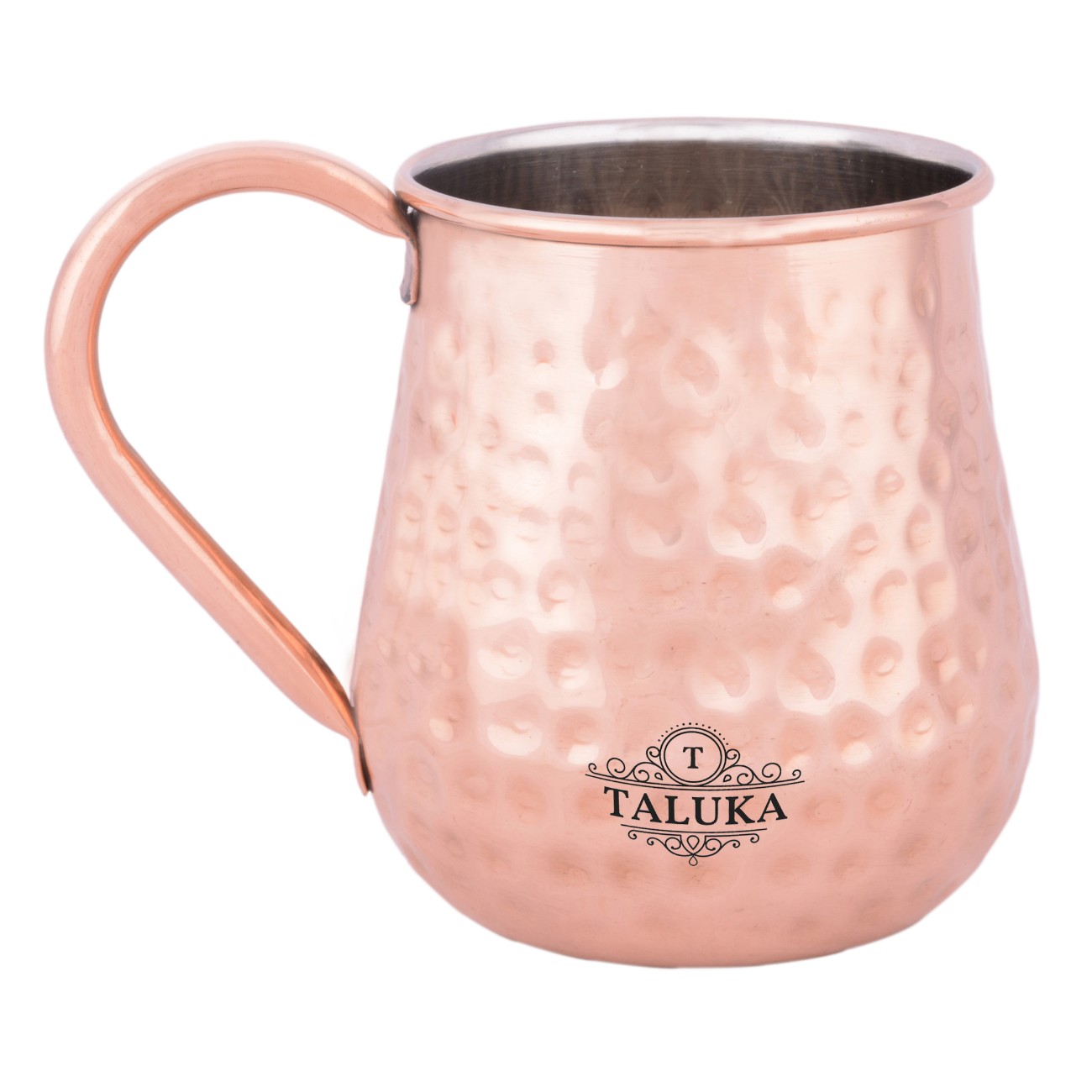Copper Hammered Nickel Moscow Mule Wine Beer Mug For Bar Ware