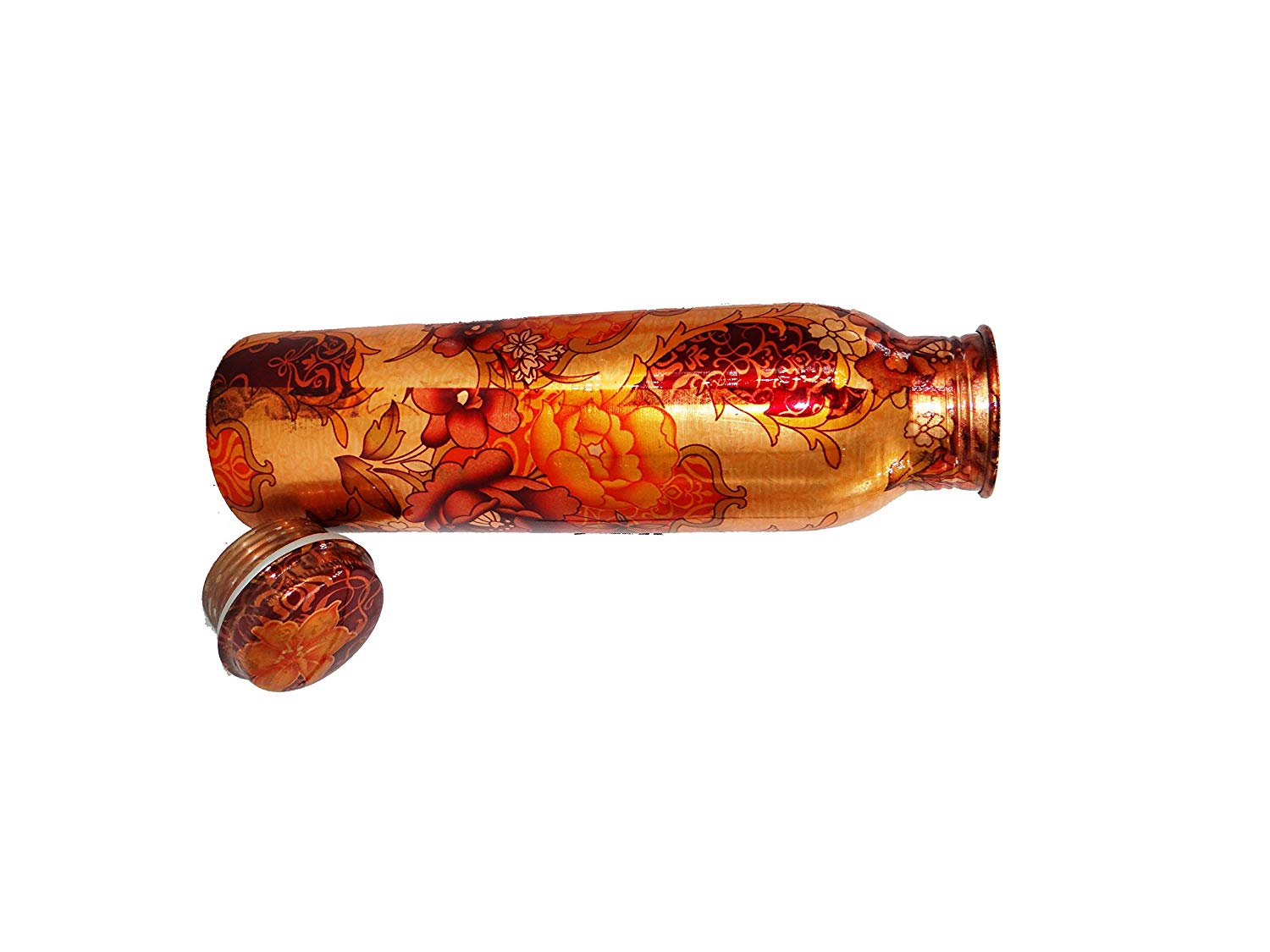 Copper Leak Proof Digital Printed Joint Free Drinking Water Bottle 1000 ML