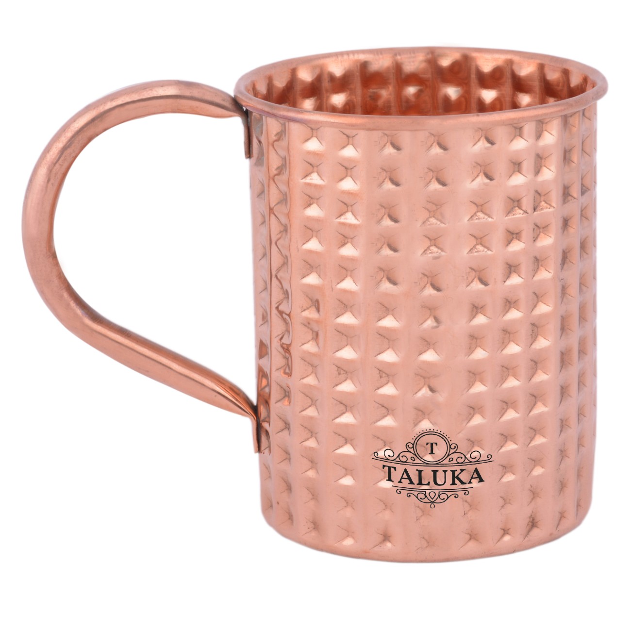 Copper Straight Hammered Moscow Mule Wine Beer Mug For Bar Ware