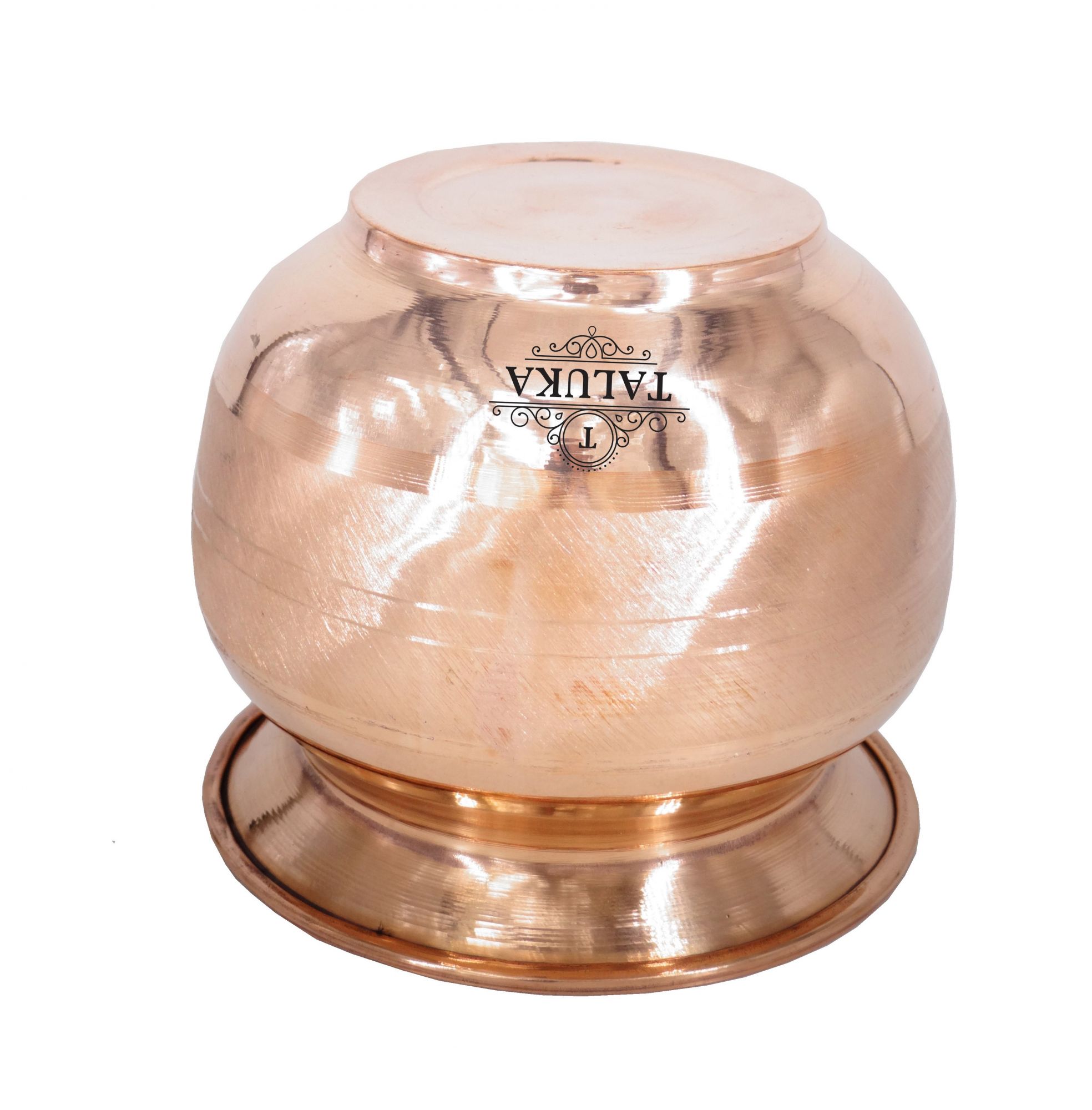 Luxury Copper Lota Kalash Pot Poojan Purpose Surya Namskar Drinkware