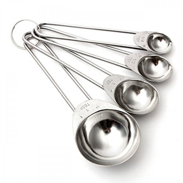 Stainless Steel Long Lasting Measuring Spoons Set