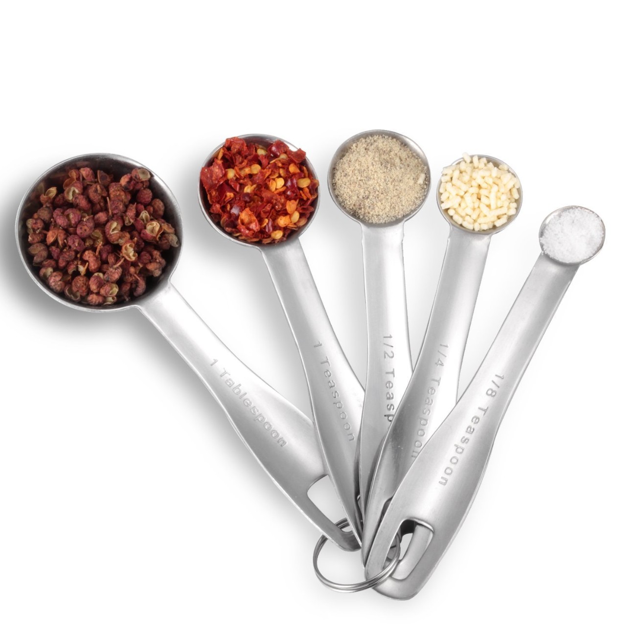 Stainless Steel Long Lasting Measuring Spoons Set