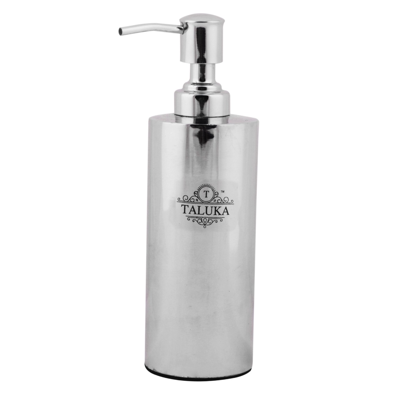 Stainless Steel Round Soap Dispenser Luxury Bathroom Accessories Bath Set