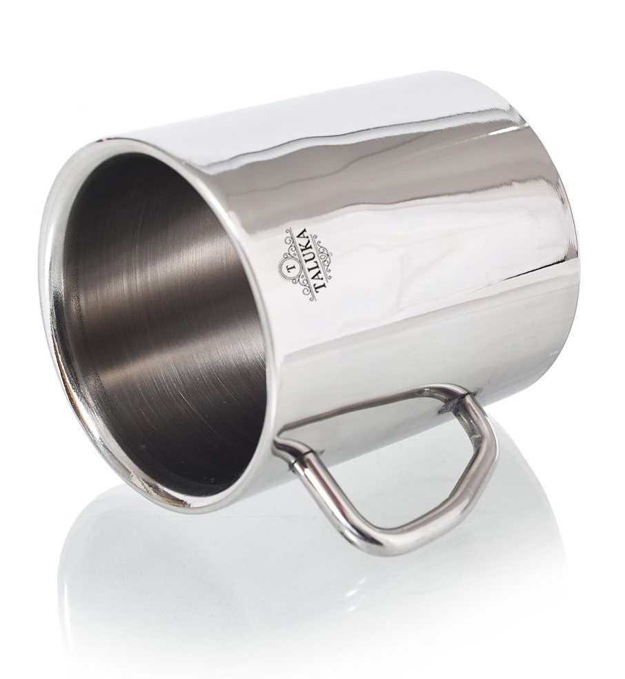 Stainless Steel Insulated Double Wall Coffee and Tea Mug | Cup | Set of 1, 300 ml Hotel Home Restaurant